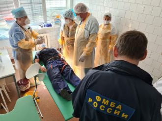 Специалисты ФМБА России провели учения в Северодвинске