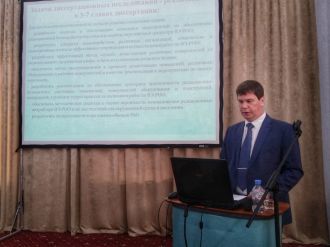 В рамках Совместного заседания секций №3 и №4 Учёного совета ФГБУ ГНЦ ФМБЦ им. А.И. Бурназяна ФМБА России состоялась апробация диссертации аспиранта кафедры Охраны труда, радиационной и химической безопасности и защиты МБУ ИНО А.Б. Майзека