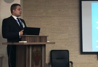 Заведующий отделом организации контроля качества медицинской помощи и статистического учета А.Б. Федин выступил на научно-практической конференции "Спортивная медицина 21 века: технологии ЗОЖ и спорта высших достижений"