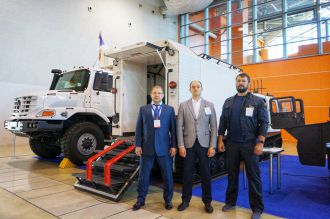 ФМБЦ им. А.И. Бурназяна ФМБА России представил автомобили выездной бригады быстрого реагирования на Международном салоне «Комплексная безопасность 2019»