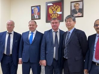 Делегация МАГАТЭ посетила ФМБЦ им.А.И. Бурназяна