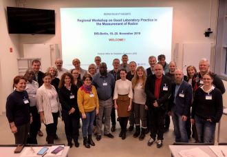 Научный сотрудник отдела радиационной безопасности населения Рената Старинская приняла участие в международном региональном семинаре «Надлежащая лабораторная практика по измерению радона»