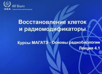 ФМБЦ им.А.И. Бурназяна провел очередной курс под эгидой МАГАТЭ - Regional Training Course on Radiobiology for Radiotherapists and Medical Physicists