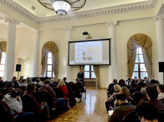 Генеральный директор ГНЦ ФМБЦ им. А.И. Бурназяна ФМБА России А.С. Самойлов выступил с пленарным докладом на I Международной научной конференции «Инновационные технологии ядерной медицины и лучевой диагностики и терапии»