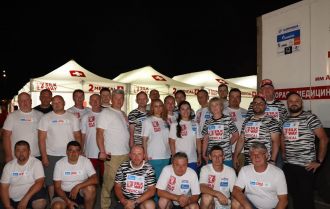 Сводный отряд ФМБА России на ралли "Шелковый путь"