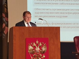 Генеральный директор ФМБЦ им. А.И. Бурназяна А.С. Самойлов выступил с докладом о развитии ядерной медицины на расширенном заседании коллегии ФМБА России