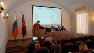 Заведующий лабораторией новых хирургических технологий Александр Сушков выступил на форуме "Медицинская наука: вчера, сегодня, завтра"