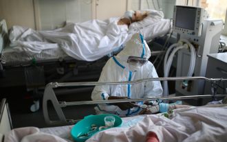 «Красная зона» ФМБЦ им. А.И. Бурназяна ФМБА России в объективе ТАСС