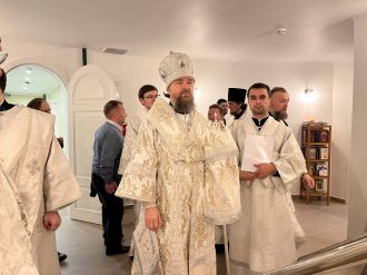 Григорий, митрополит Воскресенский, совершил Великое освящение больничного храмового корпуса ФМБЦ им. А.И. Бурназяна ФМБА России