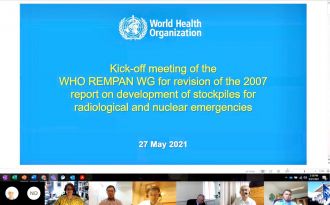 Заседание рабочей группы Сети ВОЗ по обеспечению медицинской готовности и помощи при радиационных чрезвычайных ситуациях