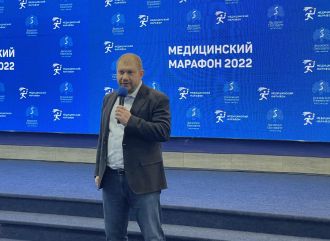 Генеральный директор ФМБЦ им.А.И. Бурназяна ФМБА России Александр Самойлов принял участие в «Медицинском марафоне 2022»
