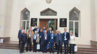 Врач-онколог ФМБЦ им.А.И. Бурназяна Дмитрий Астахов выступил на международной конференции «Перспективы развития атомной энергетики в государствах Центральной Азии и экологические аспекты эксплуатации АЭС малой мощности»