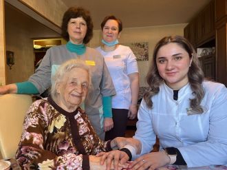 Специалисты ФМБЦ им.А.И. Бурназяна ФМБА России провели диспансеризацию ветерана Великой Отечественной войны