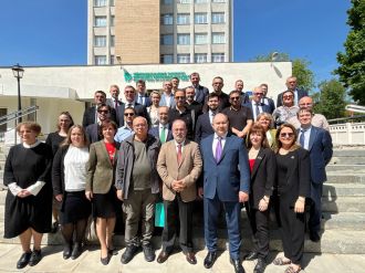 Делегация из Турецкой Республики посетила ФМБЦ им.А.И. Бурназяна