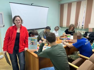 Для военнослужащих СВО, находящихся на лечении в ФМБЦ им.А.И. Бурназяна, прошел тренинг "Благодарность"