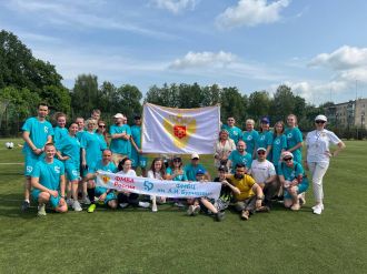 Сотрудники ФМБЦ им.А.И.Бурназяна ФМБА России приняли участие в Спартакиаде среди медучреждений ФМБА России в ЦФО