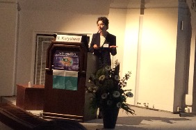 Заведующая консультативно-диагностическим отделением Центра офтальмологии ФМБЦ им. А.И. Бурназяна ФМБА России профессор Н.И. Курышева выступила с докладом на 4-ом Международном симпозиуме “Низкое зрение и мозг”, прошедшем в Берлине 24-26 ноября 2017 года.