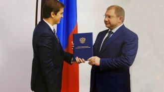 Генеральному директору ГНЦ ФМБЦ им. А.И. Бурназяна ФМБА России А.С. Самойлову вручено благодарственное письмо Президента Российской Федерации