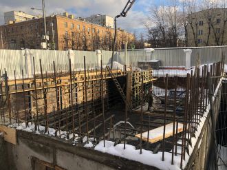 Строительство храмового корпуса идёт по графику