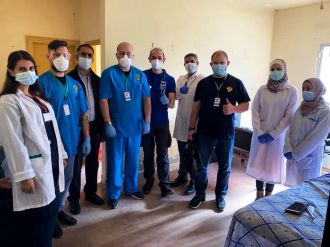 ФМБА России отправило сводный медицинский отряд в лагерь беженцев в Сирии