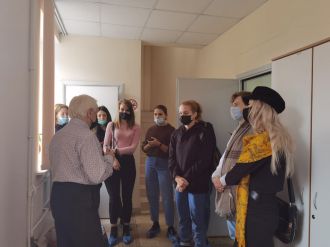 Экскурсия студентов РУДН в Лабораторию радиометрических и спектрометрических исследований