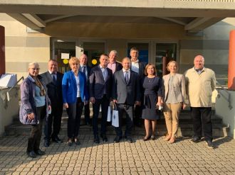 В рамках работы по запуску системы межведомственной подготовки врачей по спортивной медицине генеральный директор ФМБЦ им. А.И. Бурназяна ФМБА России А.С. Самойлов посетил Санкт-Петербург