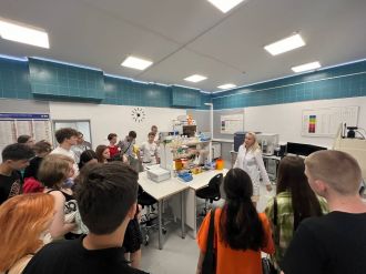 Участники Всероссийского конкурса "Большая перемена" посетили Центр биомедицинских и аддитивных технологий