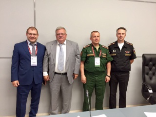 Генеральный директор ФМБЦ им. А.И. Бурназяна, д.м.н. А.С. Самойлов  принял участие в работе Международного военно-технического форума "Армия - 2017".