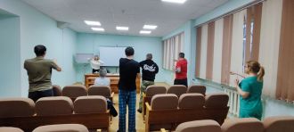 В ФМБЦ им.А.И. Бурназяна прошел тренинг по правильному дыханию для снятия стресса