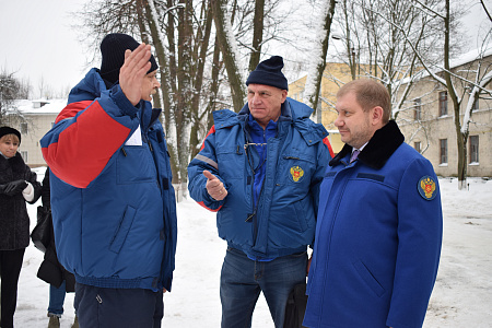 Учения Сводного медицинского отряда ФМБА России