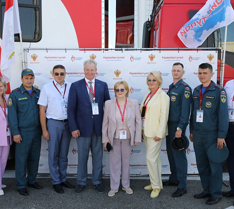 Вероника Скворцова представила эталонную модель оказания медицинской помощи сотрудникам промышленных предприятий на Всероссийской неделе охраны труда