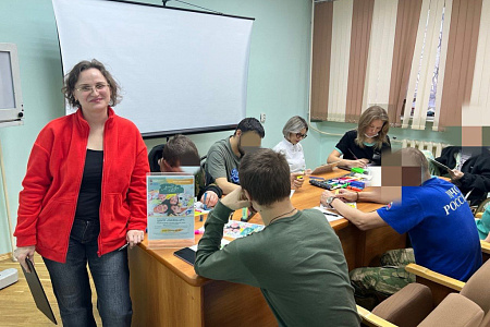 Для военнослужащих СВО, находящихся на лечении в ФМБЦ им.А.И. Бурназяна, прошел тренинг "Благодарность"