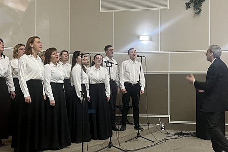 В ФМБЦ им.А.И.Бурназяна состоялось торжественное мероприятие, посвященное 80-летию Победы в Великой Отечественной войне