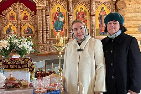 Освящение Пасхальных куличей