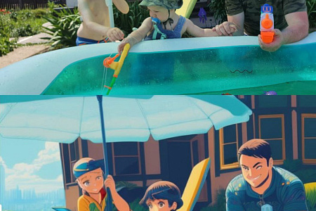 В МБУ ИНО в "День отца" провели творческий конкурс