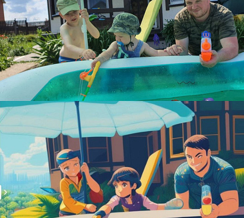 В МБУ ИНО в "День отца" провели творческий конкурс