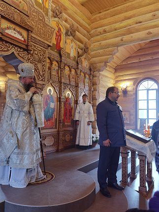 Освящение храмового корпуса
