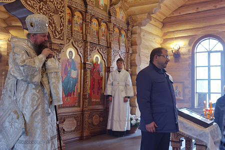 Освящение храмового корпуса