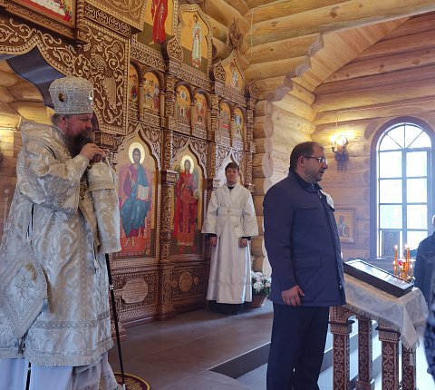 Освящение храмового корпуса