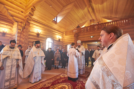 Освящение храмового корпуса