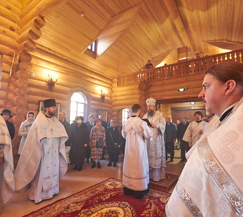 Освящение храмового корпуса