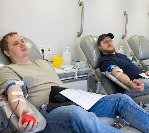  В ГНЦ ФМБЦ им.А.И.Бурназяна ФМБА России прошла донорская акция