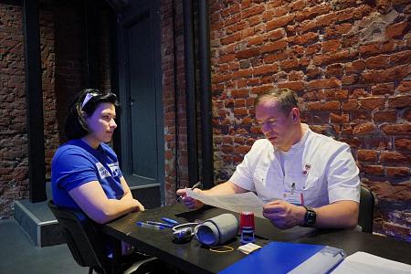 Молодежный совет Центра принял участие в открытии "Школы донорства"