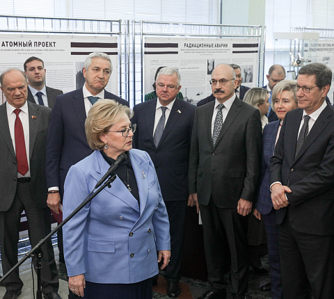 Юбилейная выставка в Государственной Думе Российской Федерации, посвященная 75-летию Федерального медико-биологического агентства