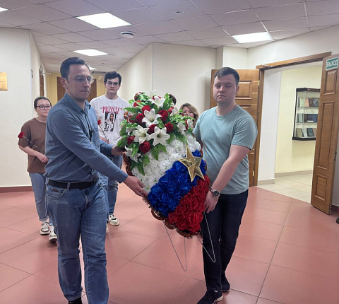 Сотрудники ФМБЦ им.А.И. Бурназяна почтили память ветеранов Великой Отечественной войны