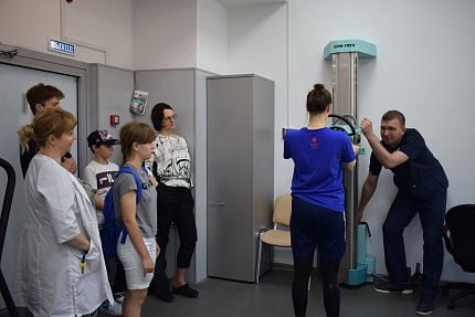 Экскурсия в Центр спортивной медицины и реабилитации