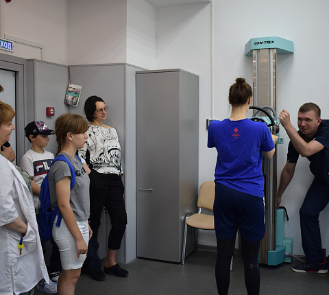 Экскурсия в Центр спортивной медицины и реабилитации