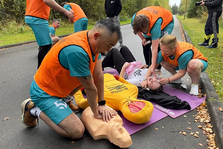 Команда ГНЦ ФМБЦ им. Бурназяна ФМБА России успешно выступила на Спартакиаде «Атомный ритм ГТО:80 лет в движении»