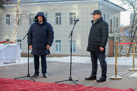 В ФМБЦ им. А.И. Бурназяна ФМБА России состоялось торжественное  открытие памятника «Первопроходцам в радиационной медицине от благодарных потомков»