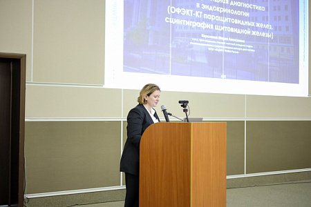 Главные внештатные специалисты ФМБА России и сотрудники ФГБУ ГНЦ ФМБЦ им. А.И. Бурназяна ФМБА России совместно с ЦСИ ФМБА России провели секционное заседание «Радиология и радиофармтерапия в системе ФМБА России»